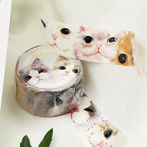 Cat Washi Tape - Cat Face