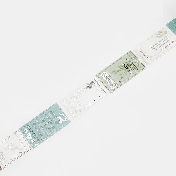 Botanical Poem Washi Tape