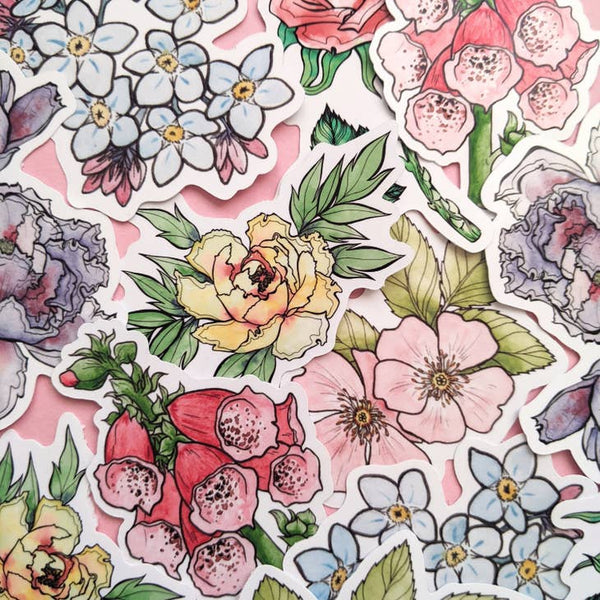 Lovely Blooms: Fabric Ephemera