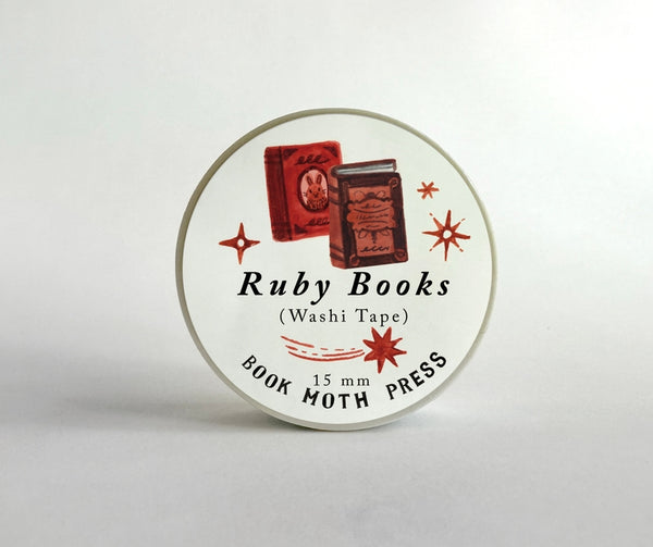 Ruby Books Washi Tape