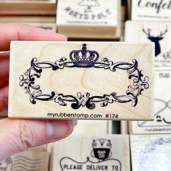 rubber stamp design for business