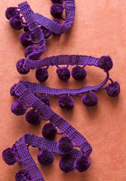 Purple Pom-Pom