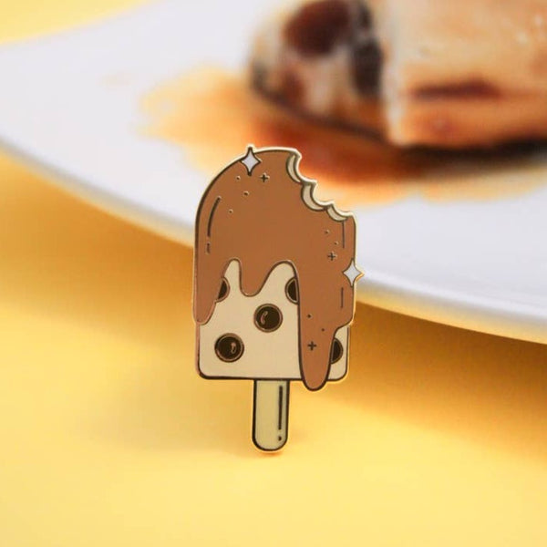 What To Eat Enamel Pin – occasionalish