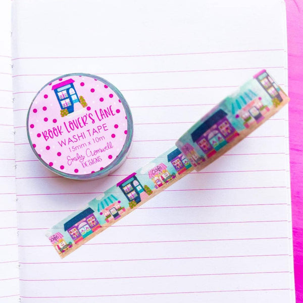 Book Lover washi tape (15mm)