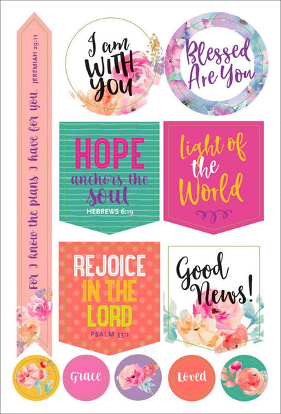 Essentials Faith Planner Stickers