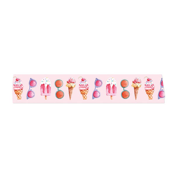 Ice Cream Rainbow Decorative Washi Tape Roll