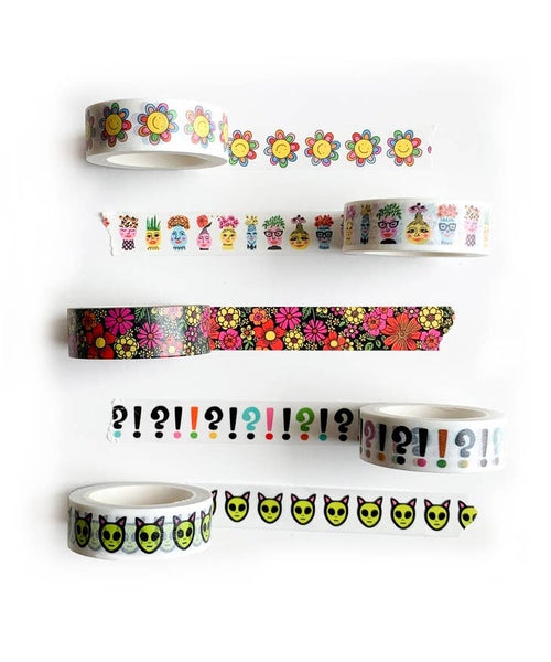 Lady Vases Washi Tape