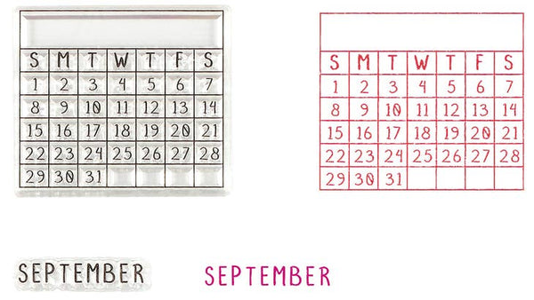 Weekday Planner Stamp Set