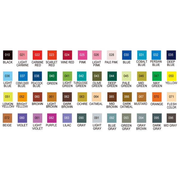 Kuretake ZIG Clean Color Real Brush Markers 6/Pkg-Smoky Colors