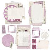 Vintage Artistry Lilac Ephemera Stack