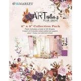 Paquete de colección ARToptions Plum Grove 49 y Market de 6" x 8"