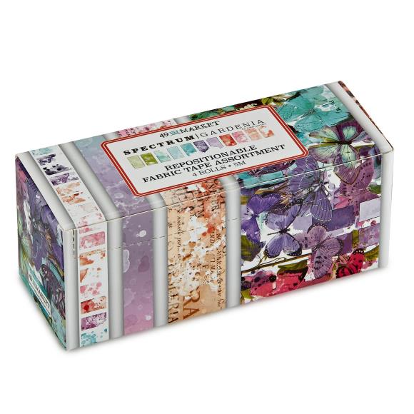 Spectrum Gardenia Fabric Tape Assortment 4/Rolls