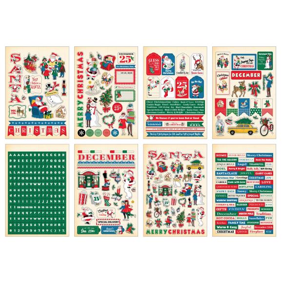 Season's Greetings Sticker Book