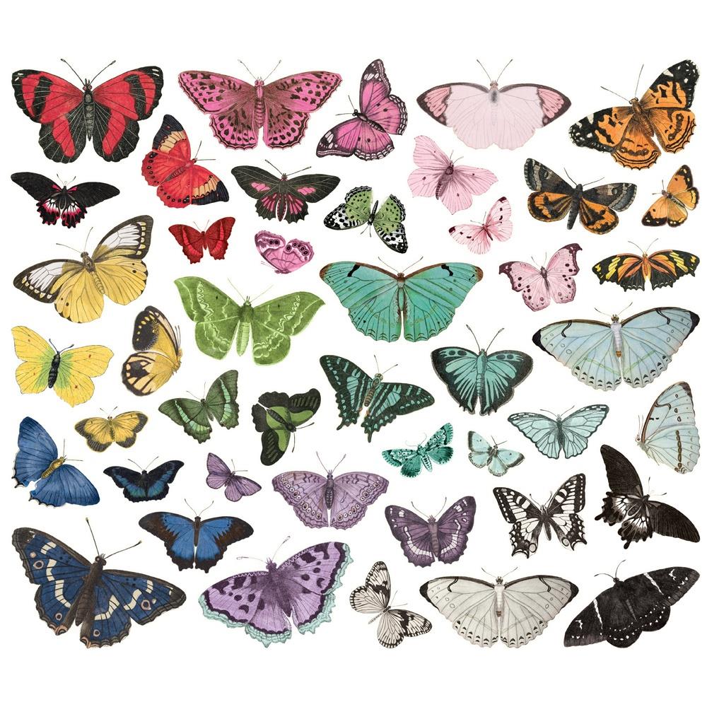 Butterfly Color Palette Die-Cuts 44/Pkg