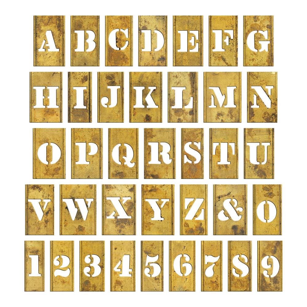 Tim Holtz Idea-ology Stencil Chips Mini