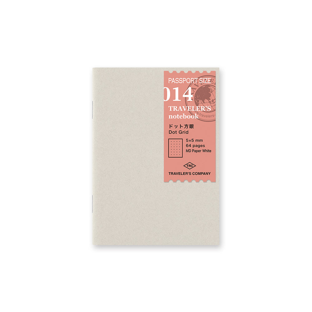 TRAVELER'S Notebook 014 Dot Grid (Passport Size)