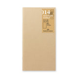 TRAVELER'S Notebook 014 Kraft Paper Notebook (Regular Size)