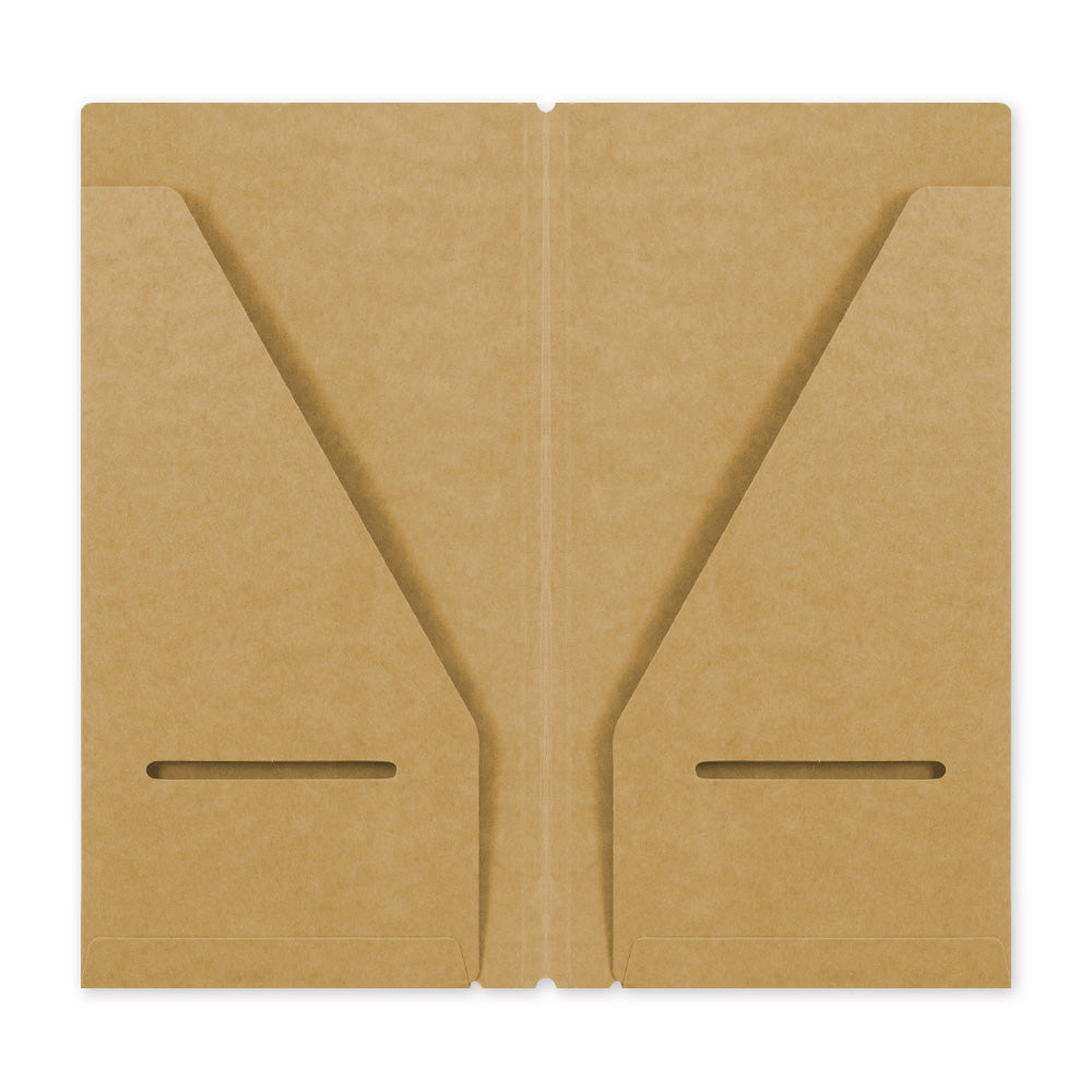 TRAVELER'S Notebook 020 Kraft Paper Folder (Regular Size)