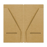 TRAVELER'S Notebook 020 Kraft Paper Folder (Regular Size)