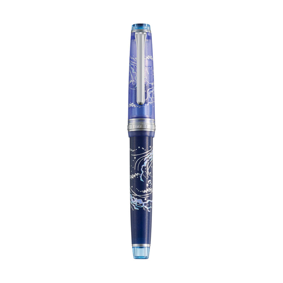 Sailor × Plus Professional Gear Slim ”Jellyfish” Fountain Pen & Ink Set (Limited Edition)