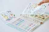 OTONA Sticker File Binder Type Blue A5