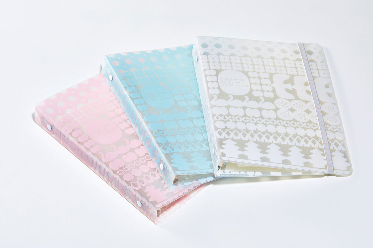 OTONA Sticker File Binder Type Blue A5