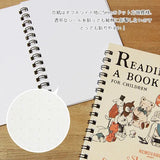 Reading A Book Sticker Album Shinzi Katoh Design