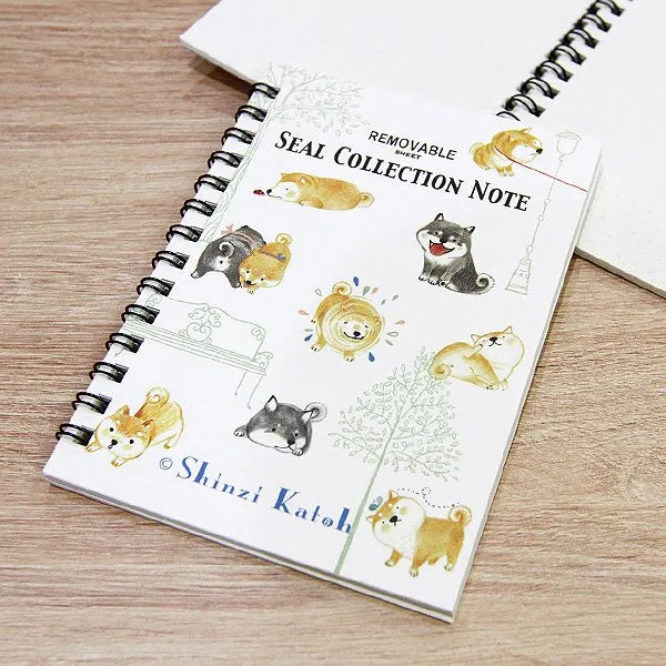 Shiba Inu Sticker Album Shinzi Katoh Design