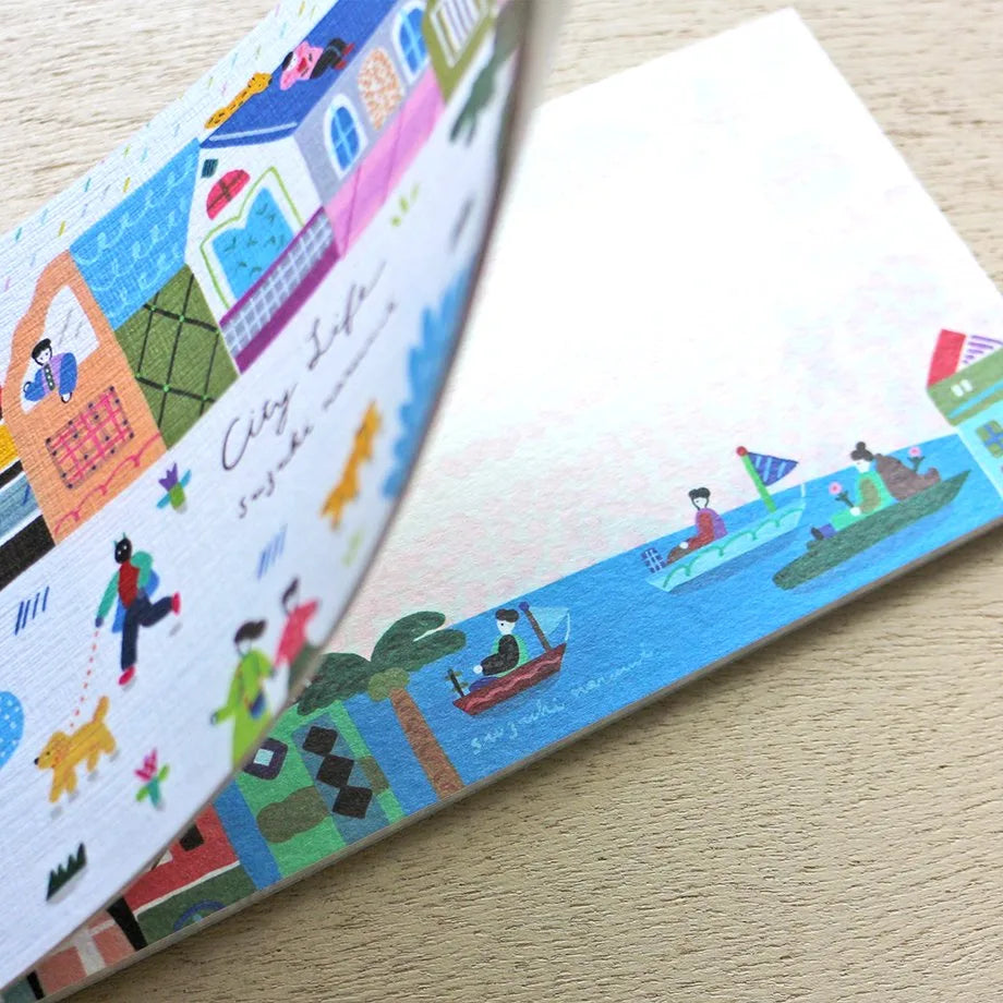 Narumi Suzuki City Life Memo Pad