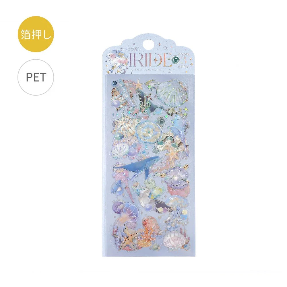 IRIDE Ocean PET Sticker - 3 sheets