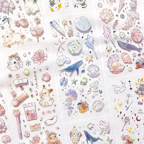 IRIDE Ocean PET Sticker - 3 sheets