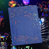 IRIDE Fireworks PET Sticker - 3 sheets