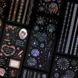 IRIDE Fireworks PET Sticker - 3 sheets