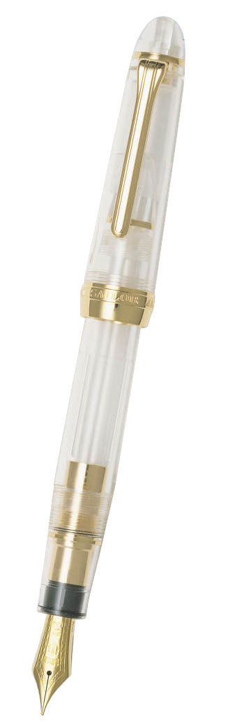 Sailor 1911S Fountain Pen - Transparent - Gold Trim