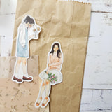 Love Story Girls stickers in tin Windry Ramadhina