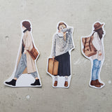 Listeninda x Windry Ramadhina - Hello Girls stickers in tin