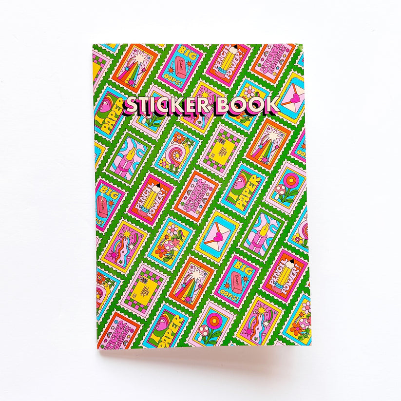 2024 Stamp Pattern Sticker Book