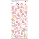 Cherry Blossom Bunny Sticker