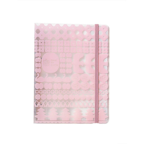 OTONA Sticker File Binder Type Pink A5