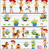 Pegatinas de personajes de Toy Story de Disney