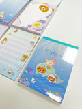 Rilakkuma Ocean Dress Up Party A6 Notepad