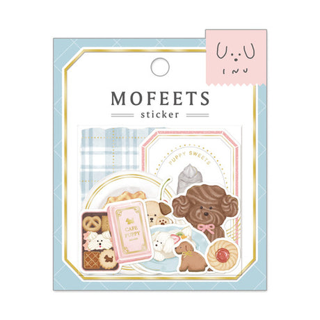 Mofeets Dog Flake Sticker