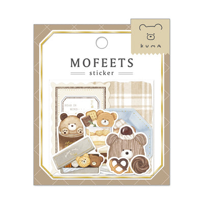 Mofeets Bear Flake Sticker