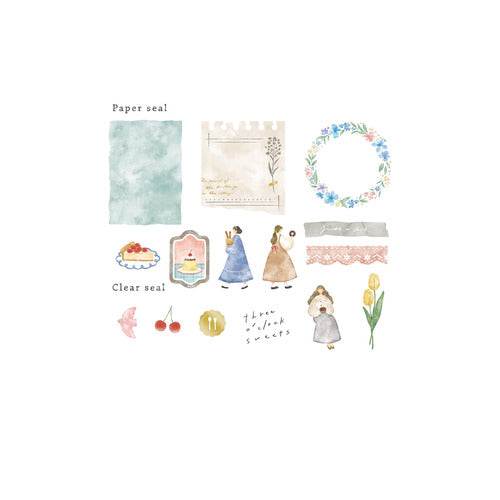 Mignon Feuille Sticker Flakes - Dulces