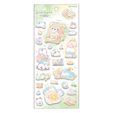 Sleepy Animal Naptime Puffy Sticker Sheet - Goodnight Moffy