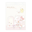 Hello Kitty 50th Anniversary Hakoniwa Room Memo Pad