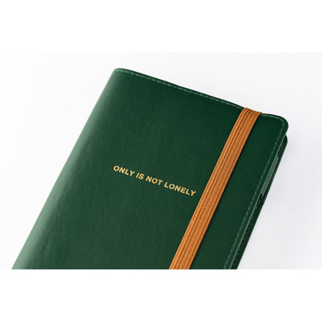 Hobonichi 2025 A6 Cover Only is Not Lonely (Ivy Green)