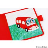 Hobonichi 2025 A6 Cover Keiko Shibata Bus management by Mr. and Mrs. Inoue