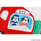 Hobonichi 2025 A6 Cover Keiko Shibata Bus management by Mr. and Mrs. Inoue