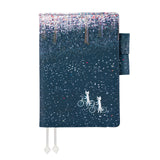 Hobonichi 2025 A6 Cover Hiroko Kubota El tono de las flores iluminadas